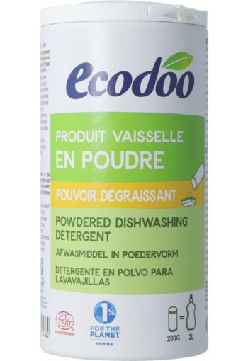 Ecodoo Vaatwaspoeder eco (200 Gram)