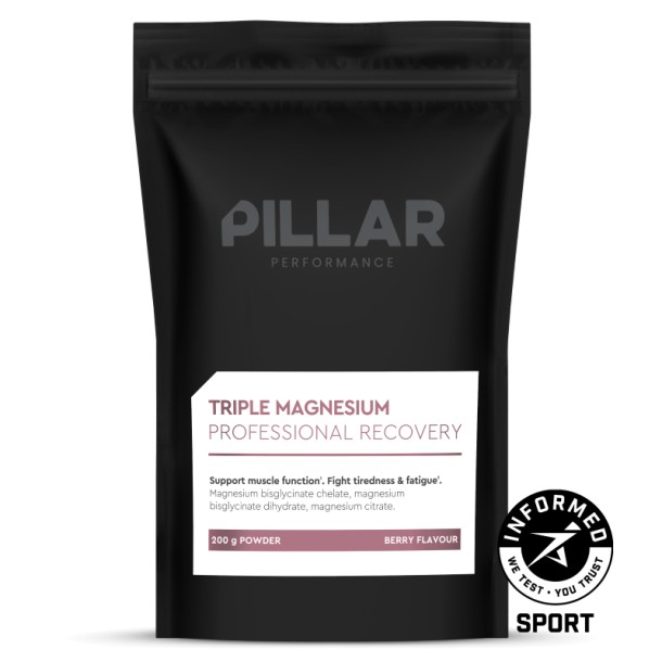 PILLAR Triple magnesium berry zak (200 gr)