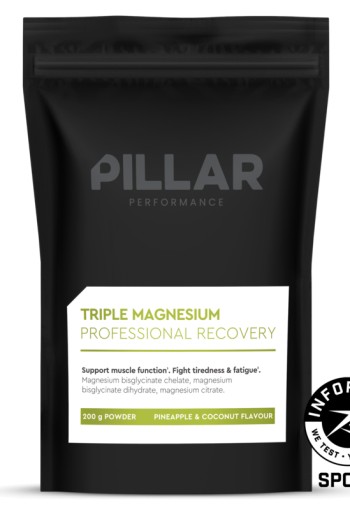 PILLAR Triple magnesium pineapple & coconut zak (200 Gram)