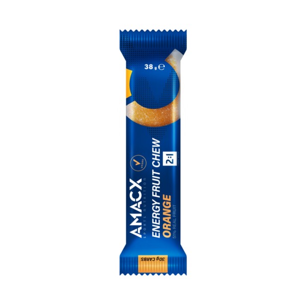 Amacx Energy fruit chew orange (38 gr)
