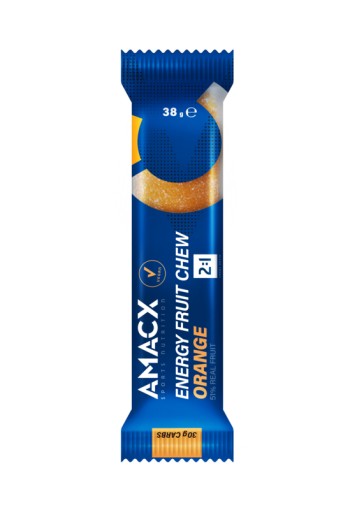 Amacx Energy fruit chew orange (38 gr)