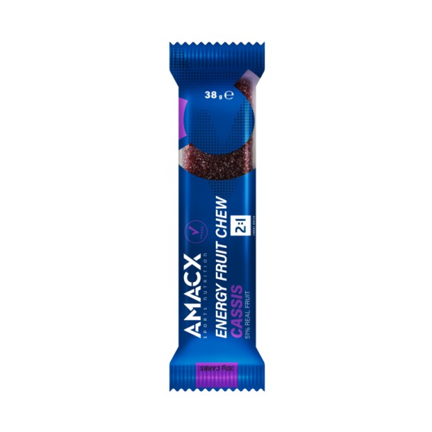Amacx Energy fruit chew cassis (38 gr)
