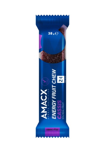 Amacx Energy fruit chew cassis (38 gr)