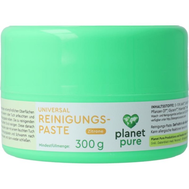 Planet Pure Universele reinigingspasta Lemon (300 gr)