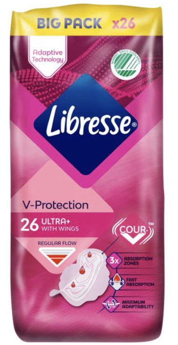 Libresse Ultra Thin Duopack Maandverband Normal 26stuks