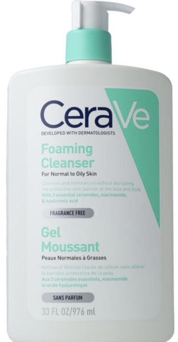 Cerave Reiniger schuimend (976 ml)
