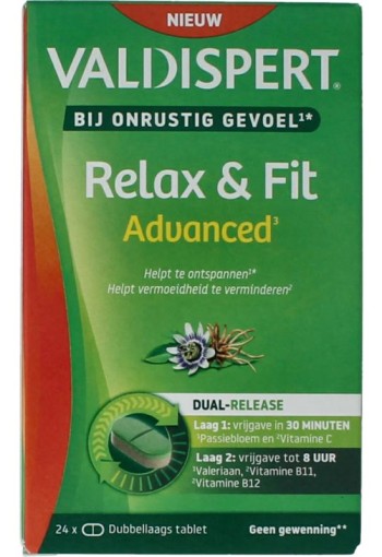 Valdispert Relax & fit advanced 24 Tabletten
