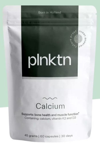 PLNKT Algen Calcium + Vitamine D3 + Vitamine K2 60 stuks