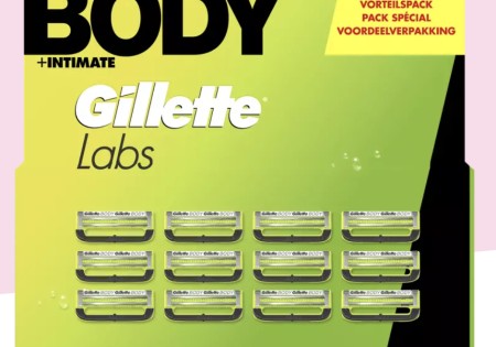 GilletteLabs Body Navulmesjes 12 stuks