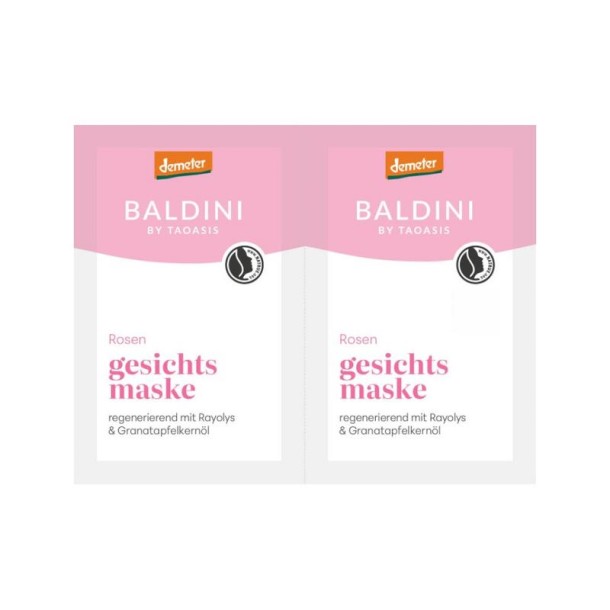 Baldini Baldini gezichtsmasker Rose Bio Demeter (15 ml)