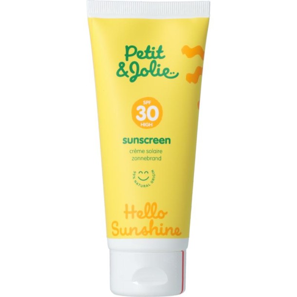 Petit et Jolie Minerale zonnebrand SPF30 - 0% parfum (100 ml)