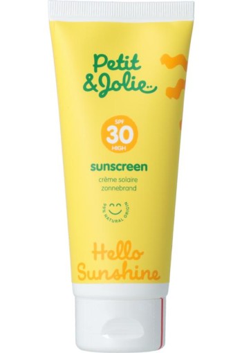 Petit et Jolie Minerale zonnebrand SPF30 - 0% parfum (100 ml)