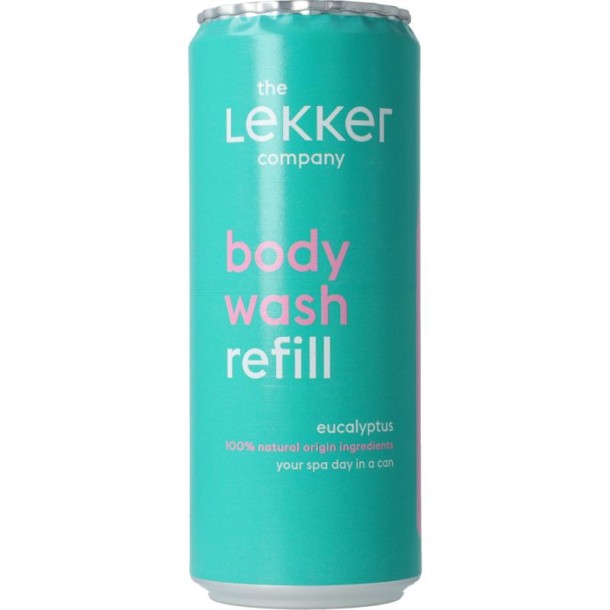 Lekker Company Body wash refill eucalyptus