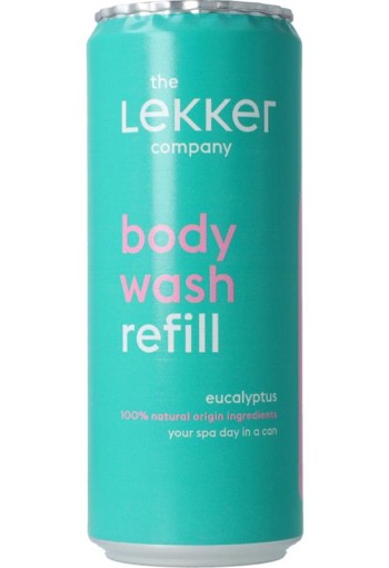Lekker Company Body wash refill eucalyptus