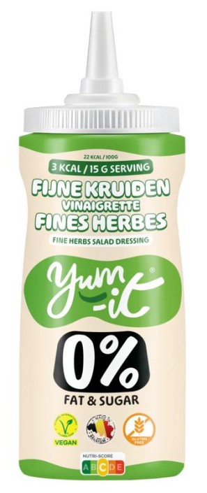 Yum-It Ciboulettte  fijne kruiden salade dressing (250 Milliliter)