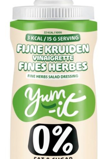 Yum-It Ciboulettte  fijne kruiden salade dressing (250 Milliliter)