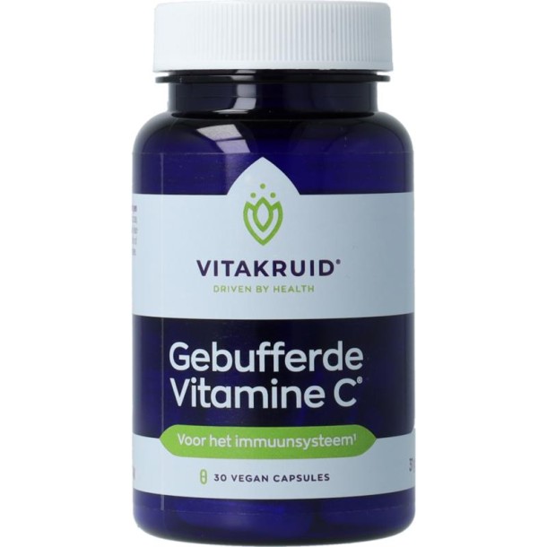 Vitakruid Gebufferde Vitamine C met oa Zink OPC Quercetine (30 vc)