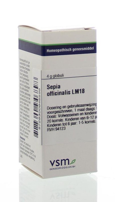VSM Sepia officinalis LM18 (4 Gram)