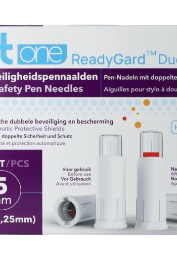 HT One Ht One READYGARD DUO veiligheidspennaald 31G 5mm (100 st)
