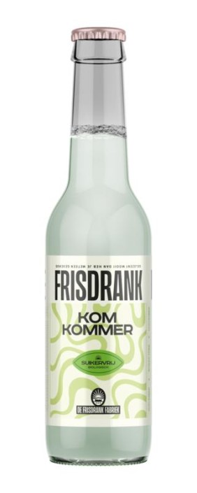 De Frisdrank Fabriek Koolzuurhoudende frisdrank komkommer suikervr bio (275 ml)