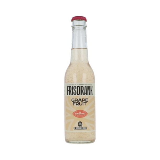 De Frisdrank Fabriek Koolzuurhoudende frisdrank grapefruit suikervr bio (275 ml)