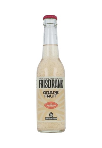 De Frisdrank Fabriek Koolzuurhoudende frisdrank grapefruit suikervr bio (275 ml)