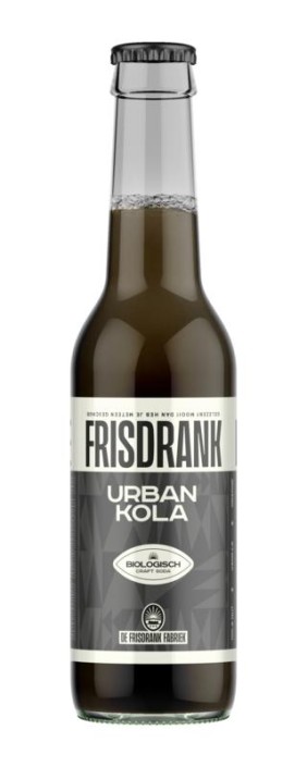De Frisdrank Fabriek Koolzuurhoudende frisdrank urban kola bio (275 ml)