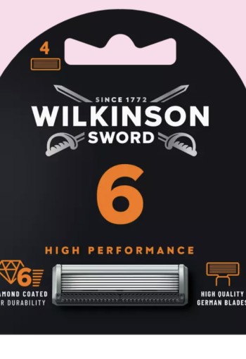 Wilkinson 6 Navulmesjes 4 Stuks