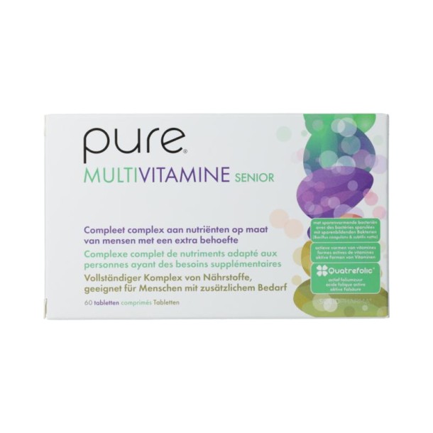 Pure Multi vitamine senior (60 Tabletten)