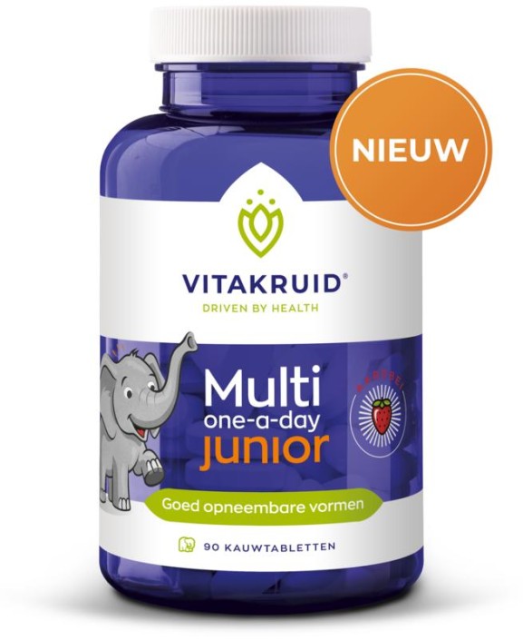 Vitakruid one a day junior aardbei