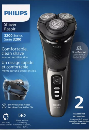Philips Wet & Dry Elektrsich Scheerapparaat S3244/12