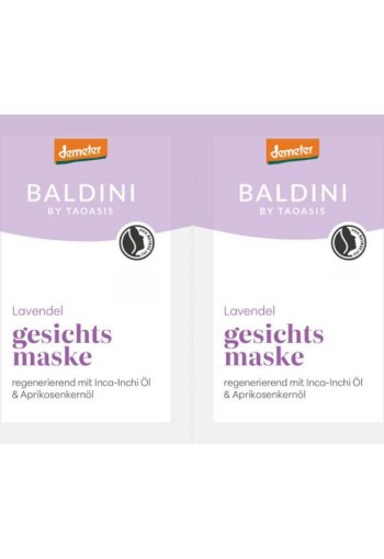 Baldini Baldini gezichtsmasker Lavendel Bio Demeter (15 ml)