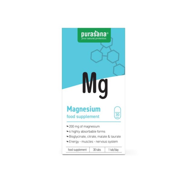 Purasana Magnesium (30 Tabletten)