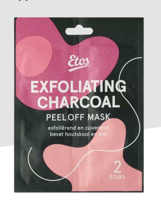 Etos Exfoliating Charcoal Peel Off Mask