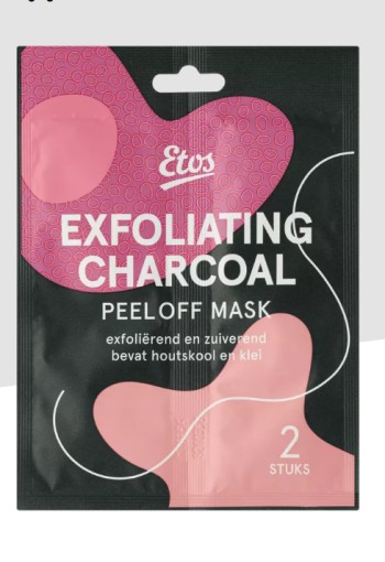 Etos Exfoliating Charcoal Peel Off Mask
