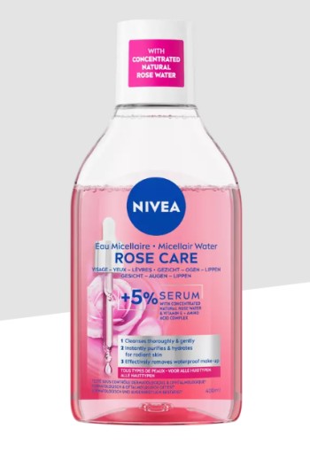 NIVEA Rose Care Serum Infused Micellair Water 400 ML
