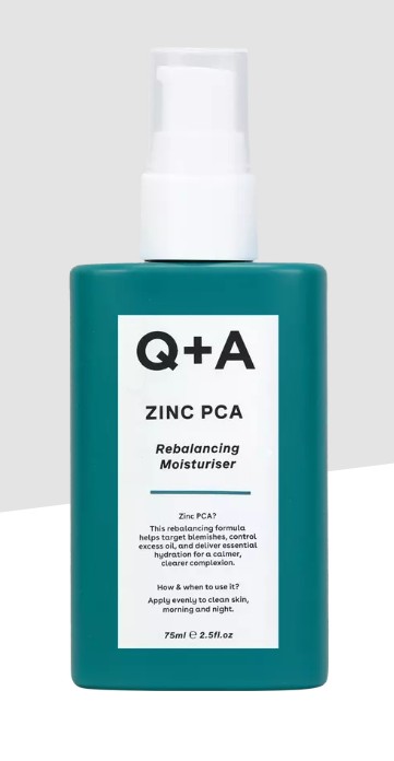 Q+A Zinc PCA Daily Moisturiser 75 ML