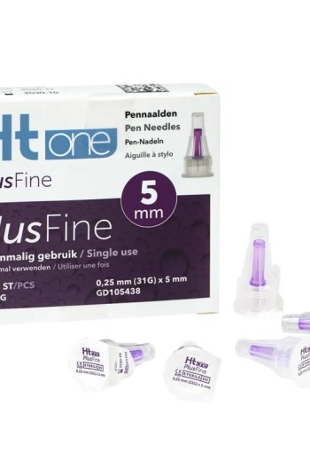 HT One Ht One Plusfine pennaalden 5mm 31G (15) (15 Stuks)