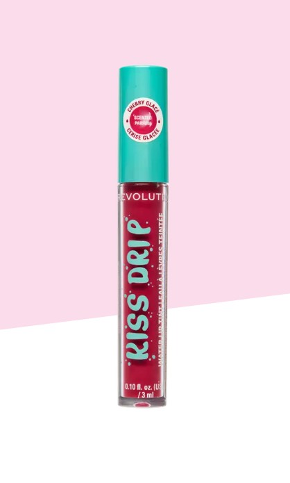 Revolution Kiss Drip Water Lip Tint Cherry Glace