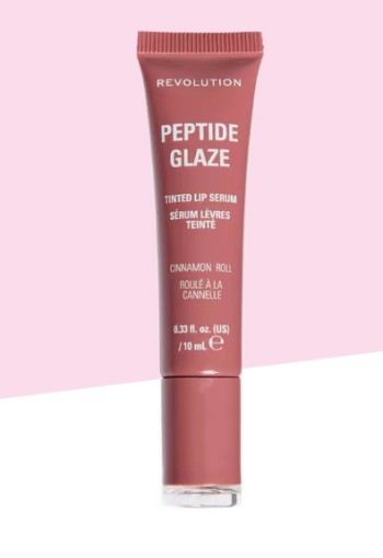 Revolution Peptide Glaze Tinted Lip Serum Cinnamon Roll