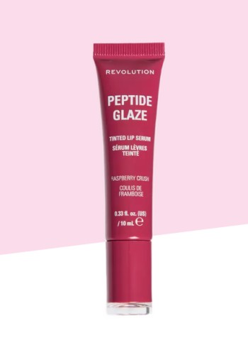 Revolution Peptide Glaze Tinted Lip Serum Raspberry Crush