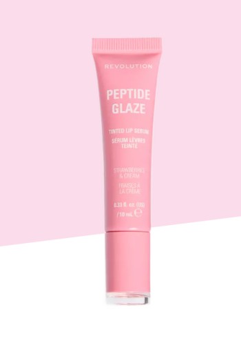 Revolution Peptide Glaze Tinted Lip Serum Strawberries & Cream
