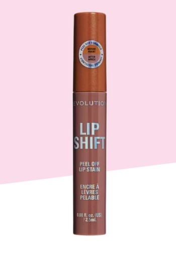 Revolution Lip Shift Peel Off Lip Stain Moonlight Nude