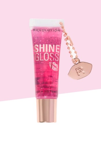 Revolution Shine Gloss Lip Gloss Raspberry Ripple