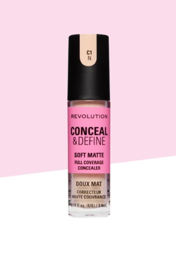 Revolution Conceal And Define Full Coverage Concealer C1N
