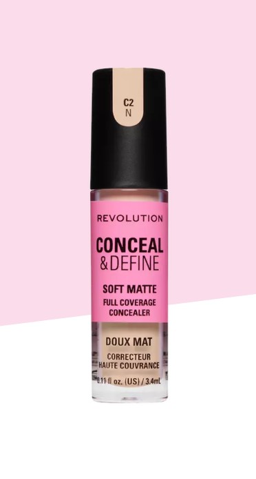 Revolution Conceal And Define Full Coverage Concealer C2N 