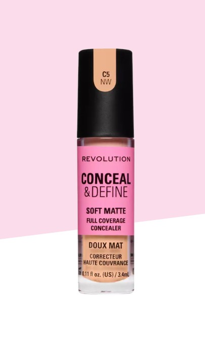 Revolution Conceal And Define Full Coverage Concealer C5Nw 