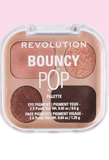 Revolution Bouncy Pop Shadow Palette Ember 