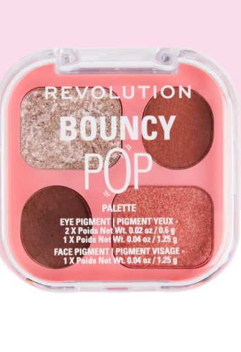 Revolution Bouncy Pop Shadow Palette Sunrise