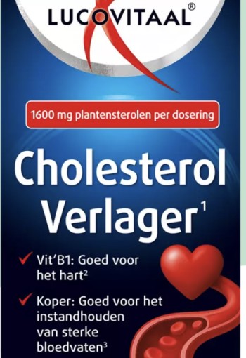 Lucovitaal Cholesterol Verlager Tabletten 60 stuks